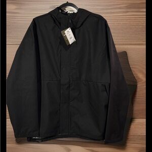 Ozark Trail Mens Waterproof Rain Jacket Black Size XL